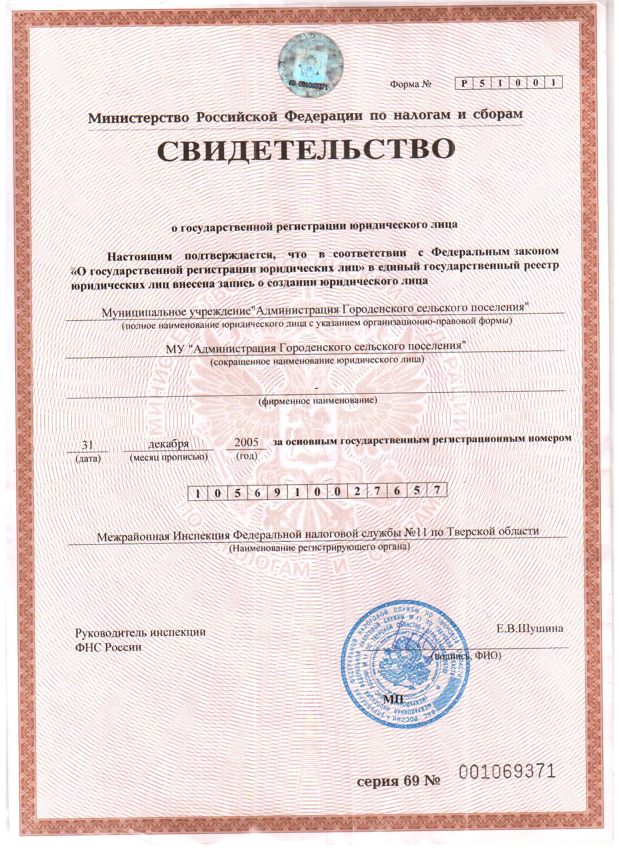 Учредительные документы